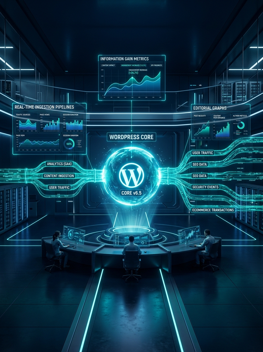 Automação de Publicação de Posts para Sites WordPress com Engenharia de Information Gain e Dados Proprietários